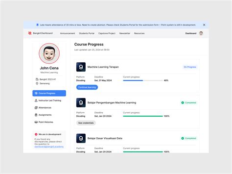 bangkit student dashboard|Bangkit Students Dashboard .